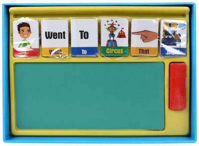 

Avis EDUCATIONAL SENTENCE MAKING KIT FOR KIDS. LEARN TO MAKE SENTENCES(Multicolor)