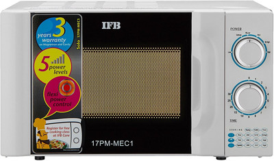IFB 17 L Solo Microwave Oven 17PMMEC1, White IFB Microwave Ovens
