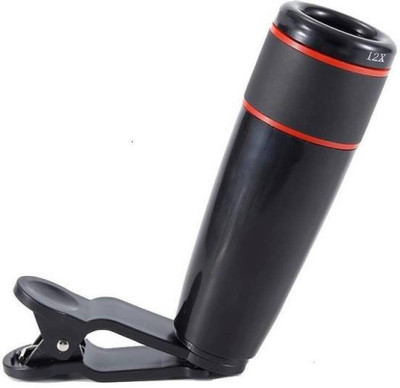 

Syvo Clip-on 12x Optical Zoom HD Telescope Camera Lens Universal for Mobile Phone Lens(Black, 40)