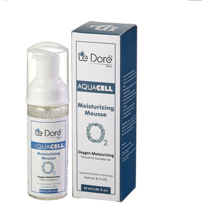 

Le Dore Aquacell Oxygen Moisturizing Mousse (Hydrate & Purify) (50ml)(50 ml)