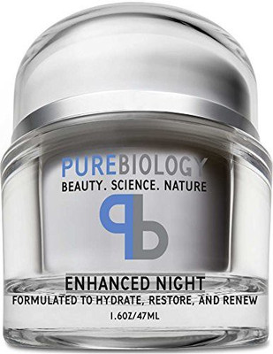 

Pure Biology Anti Aging Night Cream W Pure Retinol Hyaluronic Acid & Breakthrough Anti Wrinkle Technology Moisturizer(47.32 ml)