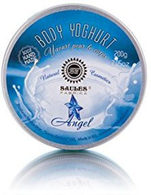 

SAULES FABRIKA Angel Body Yoghurt Moisturizer Natural Organic And Aromatic Handmade Moisturizer Body Cream(200 g)