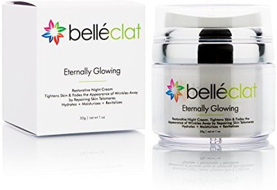 

Belleclat Dna Repair Cream Eternally Glowing Telomere Restorative Night Cream Anti Wrinkle Anti Aging Cream(30 g)