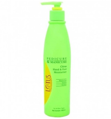 

Lotus Professional Pedicure & Manicure Citrus Hand & Foot Moisturiser(250 ml)