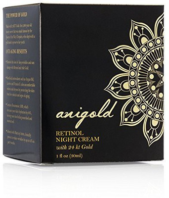 

AniGold Facial Night Cream With Retinol Matrixyl And K Gold For Deep Wrinkles Fine Lines And Sun Damaged Skin(29.58 ml)