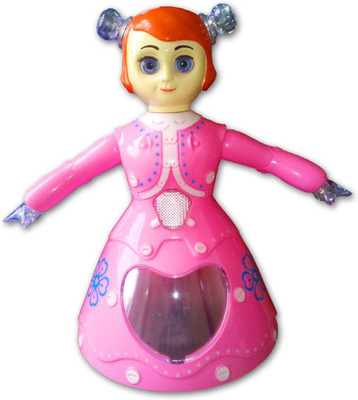 Alpyog Dancing Princess Girl For Kids(Pink)