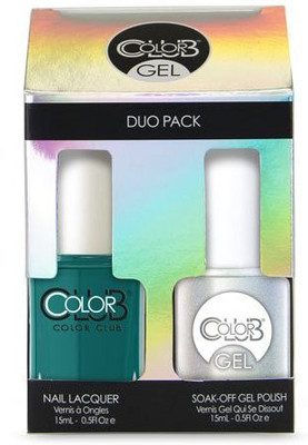 

Color Club Duo Gel Polish Number 1109 Teal For Two Multicolor(Pack of 2)
