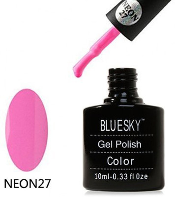 

Blue Sky N27 Range Soak Off Gel Nail Polish Candy Pink Neon Pink