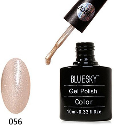 

Blue Sky A056 Aaaa Range Soak Off Gel Nail Polish Glitter Gold Gold
