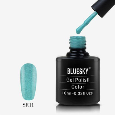 

Blue Sky Granulated Sr 11 UvLed Soak Off Gel Manicure Nail Polish Blue