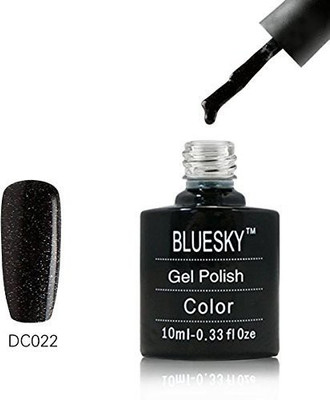 

Blue Sky Dence Range Dc 22 UvLed Soak Off Gel Manicure Nail Polish Black