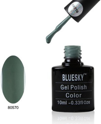 

Blue Sky UvLed Gel Nail Polish Number 80570 Green