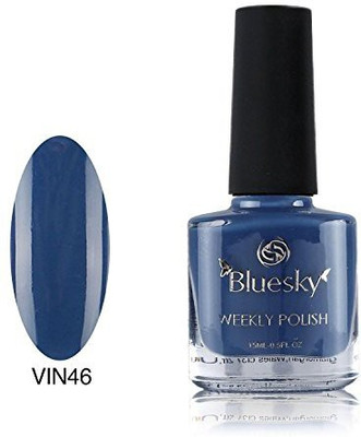 

Blue Sky One Week Number 46 7 Day Air Dry Nail Polish Seaside Party Blue