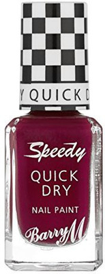 

Barry M Cosmetics Speedy Quick Dry Nail Paint Sprint Finish Pink