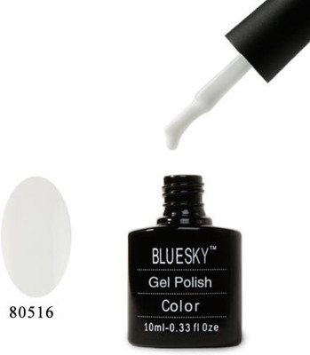 Blue Sky 80516 UvLed Soak Off Gel Polish French White White
