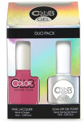 

Color Club Duo Gel Polish Number 47 All Over Pink Multicolor(Pack of 2)