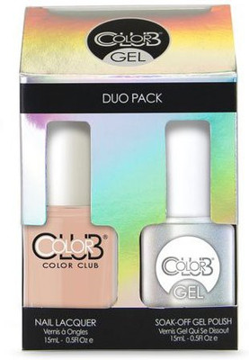 

Color Club Duo Gel Polish Number 1066 Barely There Multicolor(Pack of 2)