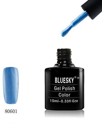 

Blue Sky Garden Muse Collection 80601 Uv Led Gel Soak Off Nail Polish Water Park Blue