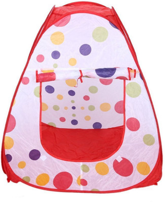 

TEENA EXPORTS AND IMPORTS Play Tent House Children Indoor Outdoor Tent (Without Balls)(Multicolor)