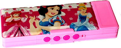 

Ridendslide Barbie doll baby doll Art Plastic Pencil Boxes(Set of 1, Pink)