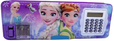 

INAAYA Pencil Box Cartoon Art Plastic Pencil Box(Set of 1, Multicolor)