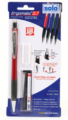 

Solo PL 407 Pencil(Set of 2, Red)