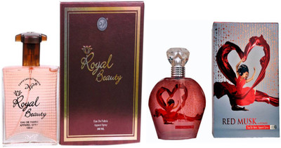 

dsp RED MUSK PERFUME 100 ML + ROYAL BEAUTY PERFUME 100 ML Eau de Parfum - 100 ml(For Men & Women)
