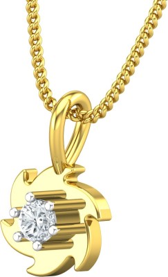 JEWEL HUB JPT1953_SI-JK_Y 18kt Diamond Yellow Gold Pendant