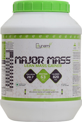 

Dynami Nutrition MMLMG01BN Weight Gainers/Mass Gainers(1000 g, Banana)