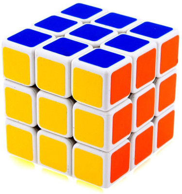 

ShopyBucket Magic Speed 3x3x3 White Stickerless Rubik's Cube [ 5.5 cm dimension ](1 Pieces)