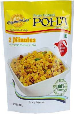 

organonutri Super Instant Poha (5 Packs/ 800g) 800 g(Pack of 5)