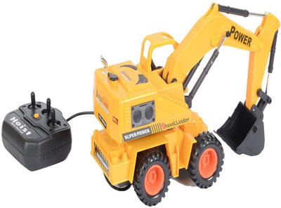 

JAYNIL ENTERPRISE Super Power R/C Excavator JCB Toy Truck (Yellow, Black)(Multicolor)