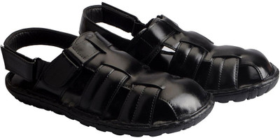 

FAUSTO Men Black Sandals