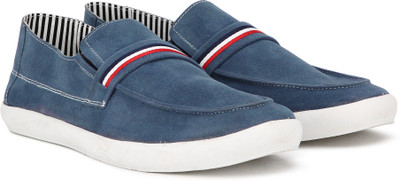 Provogue Slip on Sneakers For Men(Blue, Navy