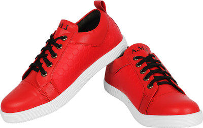 

AMJ Casuals For Men(Red