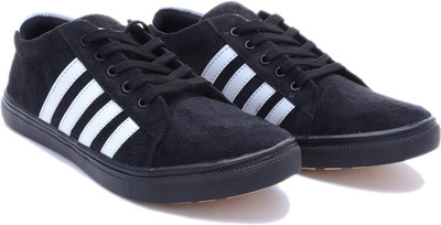 

De Loyon Black White ADI Sneakers For Men(Black