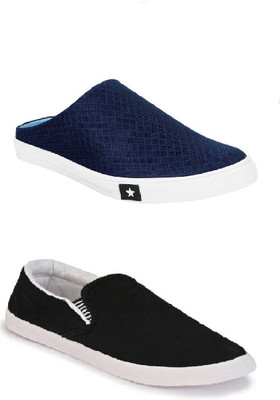 

STYLIVO Loafers Combo Pack For Men's Casuals For Men(Blue, Black, Blue+black & white