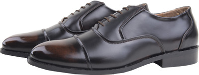 

Elitous Oxford Burnished Tip Lace Up For Men(Brown