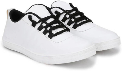 

ADISO White stylish men Sneakers For Men(White