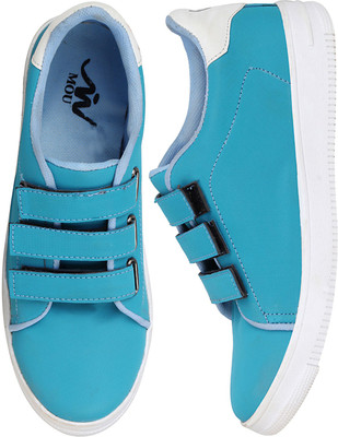 

MOU M SNEAKER VEL CASUAL SHOE Sneakers For Men(Blue, White