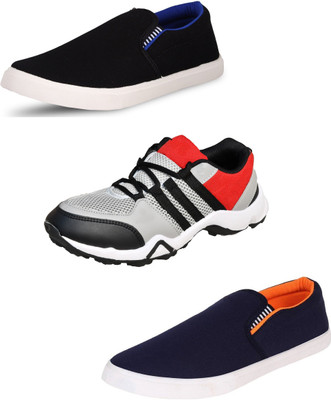 

BERLOC Outdoors For Men(Black, Grey, Blue, Blackorangegrey