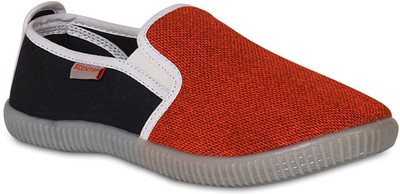 

Scentra Sneakers For Men(Orange, Orange knitted & black