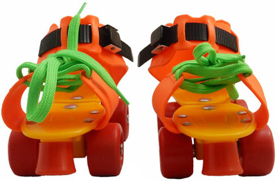 

eRunners All Floor Skates Gift for Kids 5+ In-line Skates - Size 4 UK(Multicolor)