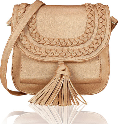 

Kleio Women Formal, Casual Orange PU Sling Bag