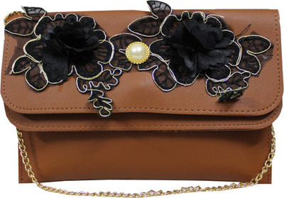 

Damit Girls Brown PU Sling Bag
