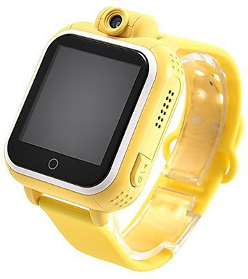 

Life Like Q730 Support SIM card 3G GPRS GPS Locator Tracker Anti-Lost with Camera WIFI SOS for Smart Phones Smartwatch(Yellow Strap REGULAR)