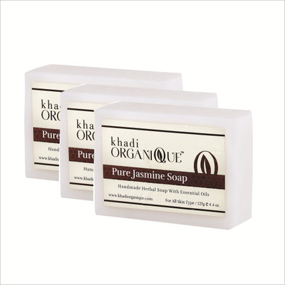 

Khadi organique Pure Jasmine Soap(.375 g, Pack of 3)