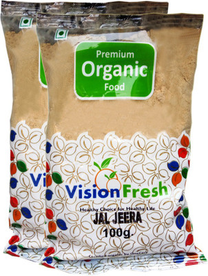 

Vision Fresh Organic Jal Jeera Masala 200 Gram - Pack of 2 (100 Gram Each)(2 x 100 g)