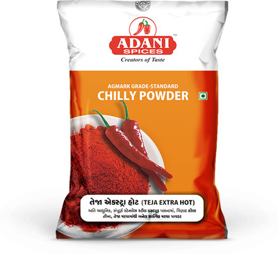 

Adani Spices Adani Extra Hot Chilli Powder - Teja (500gm)(500 g)