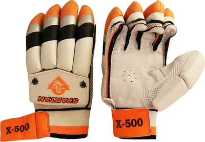 

Spartan X-500 Batting Gloves (Men, Orange)